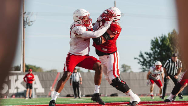 Blocking 2022 Nebraska football practice Indiana week